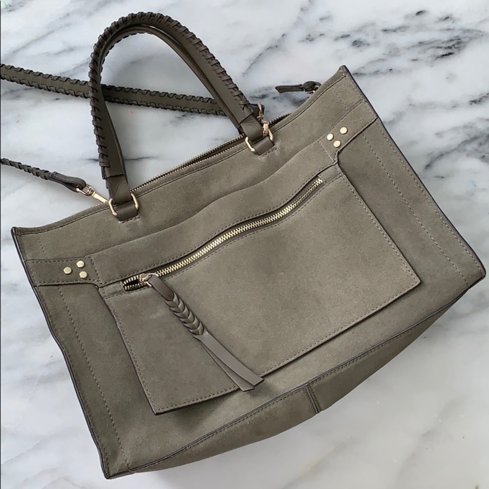 Zara Leather Tote Bag